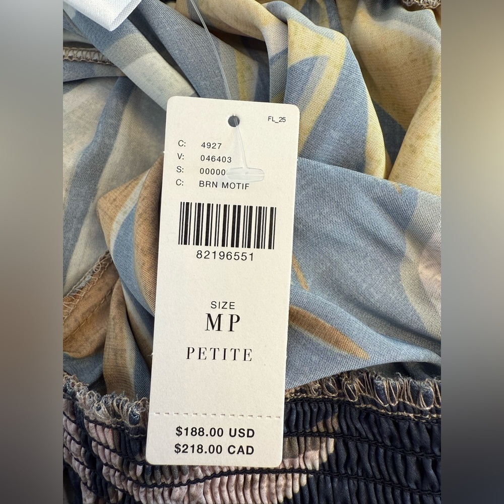 NWT Anthropologie Hutch off Shoulder Jumpsuit Size Medium Petite - Picture 11 of 16